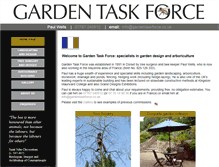 Tablet Screenshot of gardentaskforce.co.uk